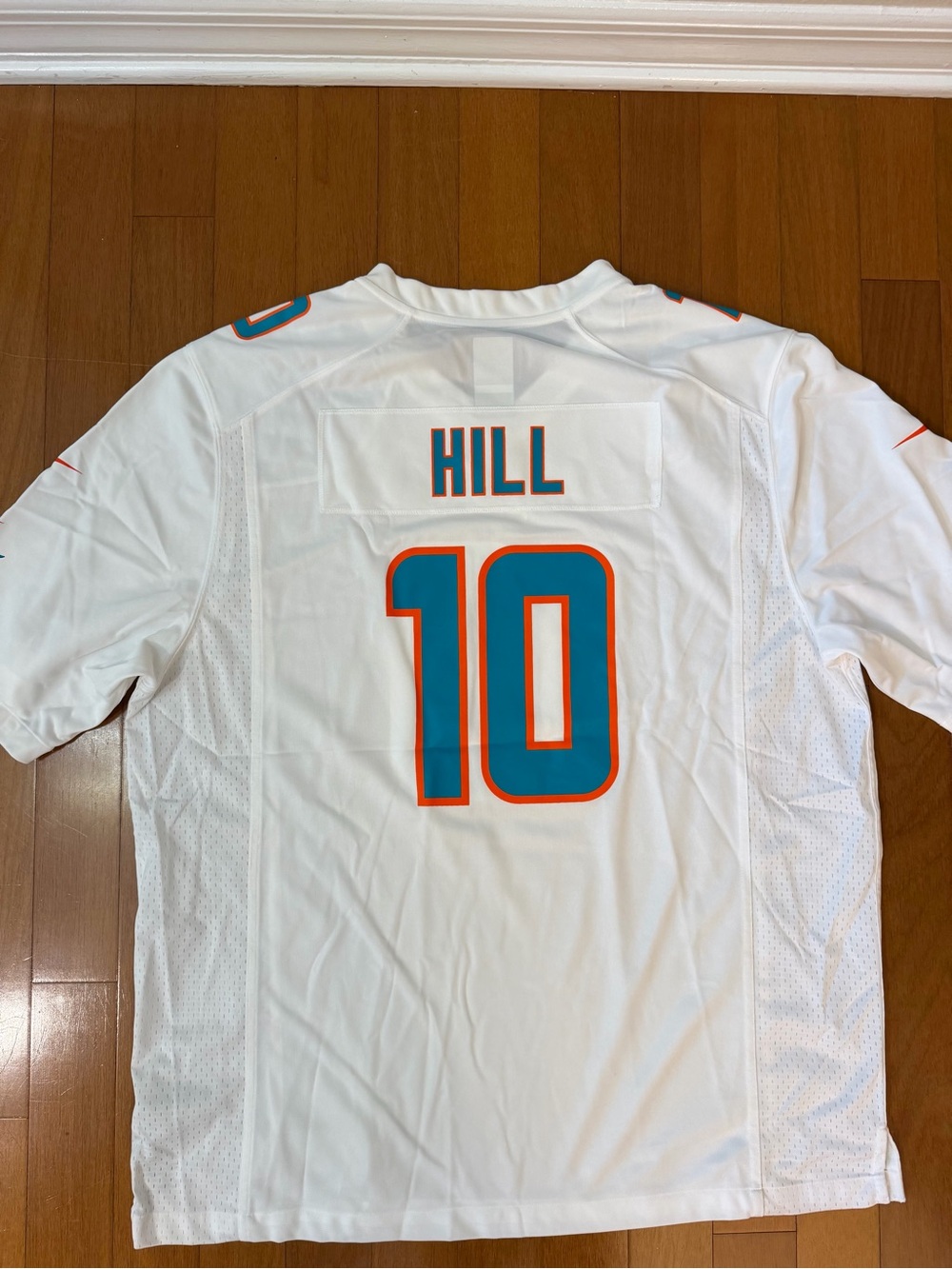 Nike Miami Dolphins Tyreek Hill #10 NFL On Field Jersey White Size 2XL Mens NWOT - Picture 3 of 11